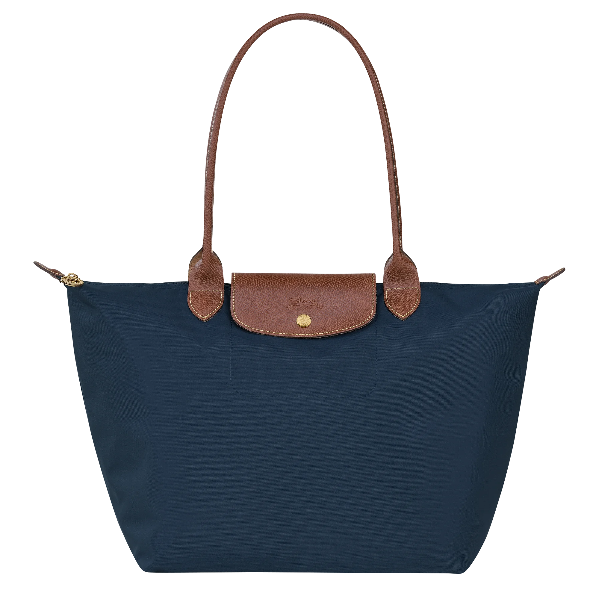 Longchamp Navy Recycled canvas